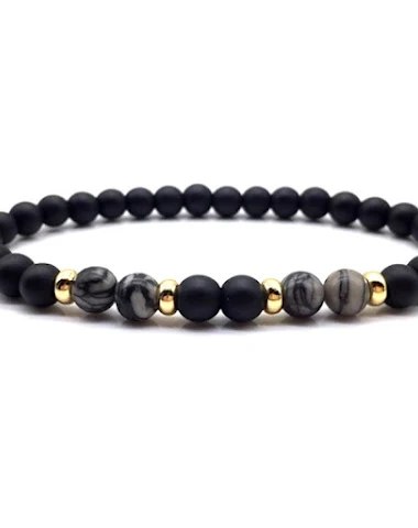 6 mm Steinarmband Charme klassische - 1