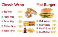 Doner & Burger menu 2