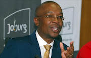 Parks Tau at the state of the city address. File photo