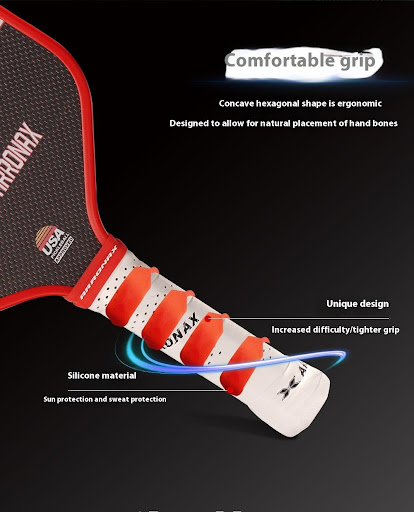 Title 7, Peak Racket Silicone Durable Wear-resistant Han...