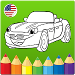 Cover Image of Herunterladen Cars coloring book for kids 1.0.11 APK