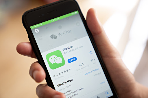 Tencent Holdings’ WeChat superapp managed remarkable growth over the past year. Picture: BLOOMBERG