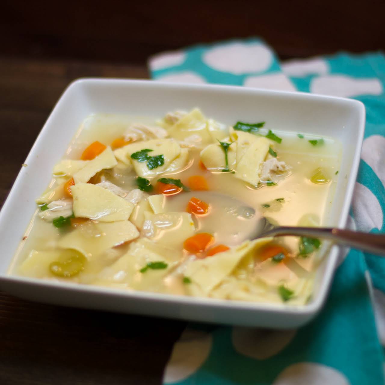 Homemade Chicken Noodle Soup - Vikalinka