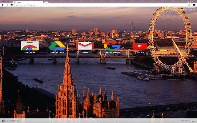 London View Theme chrome extension