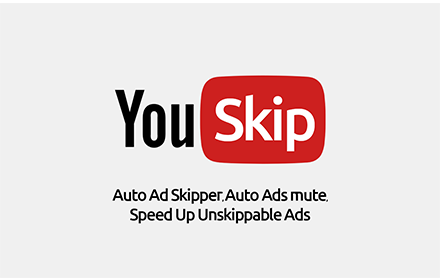 Youtube™ Ad Blocker Auto Skip - YouSkip™ small promo image