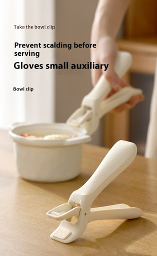 Title 1, Household Anti-scald Dish Clamp Non-slip Heatpr...