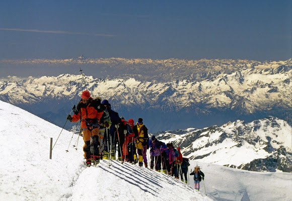 Scialpinismo sopra i 4000 di benny48