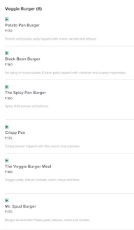 Just Burger Off menu 5