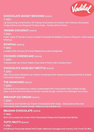 Vadilal Ice Cream menu 7