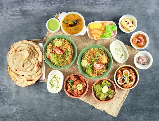 Kebab And Biryani Feast Box- Non Veg (serves 2-3pax)