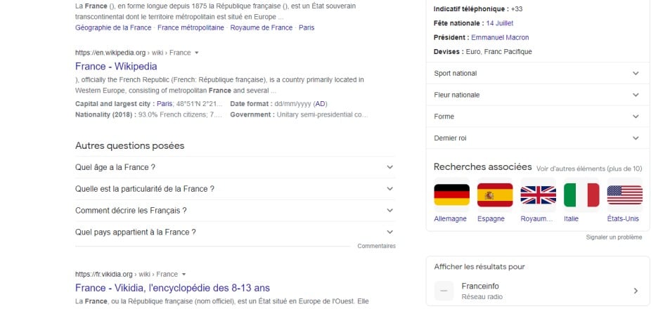 Recherche google france (2)