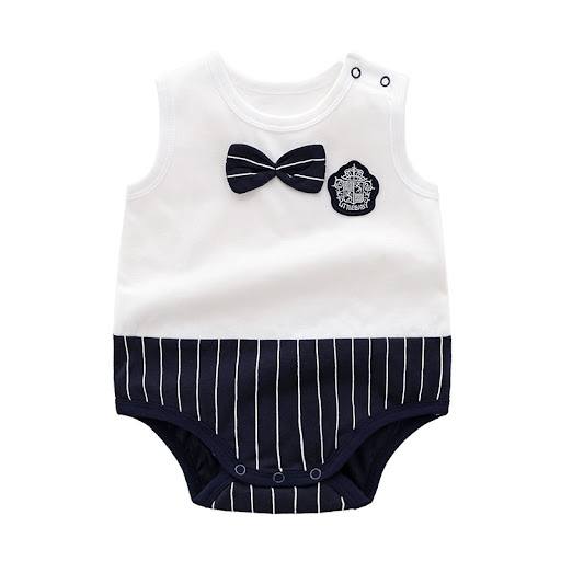 Title 4, Stylish Baby Boy Summer One-piece Clothes. Comf...