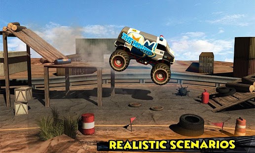  Monster Truck Rider 3D- screenshot thumbnail 