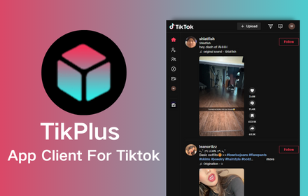 App Client For Tiktok™ - TikPlus small promo image