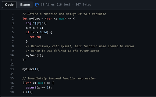 Winglang Syntax Hightlight