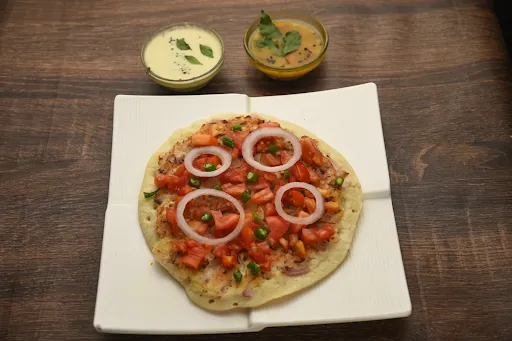 Onion Tomato Chilli Uttapam