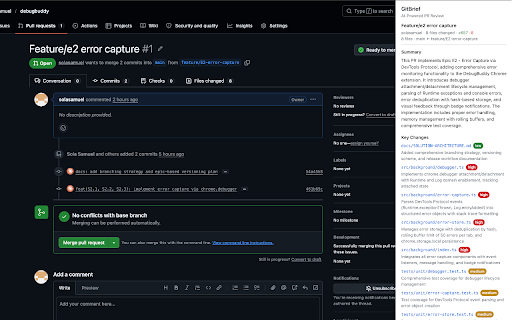 GitBrief screenshot 1