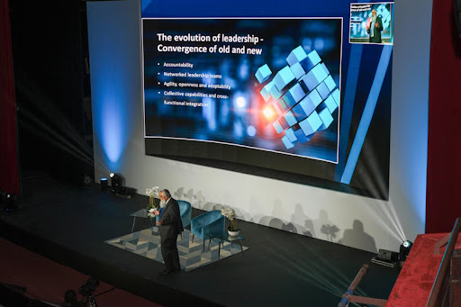Ahmed Mahomed, Group Chief Executive Officer at Datacentrix, during his CEO address on 'Intelligent, connected, and responsible leadership in the new business era'.