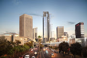 Artist's impression of what the Zero-2-One Tower will look like on the corner of Strand and Adderley Streets in Cape Town.