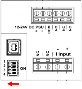 dip switch position