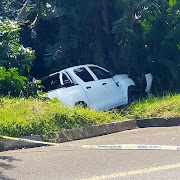 The scene of the alleged drive-by shooting in Athlone Park, south of Durban on Thursday.