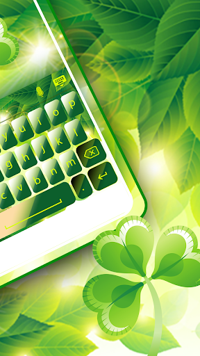 Green Clover keyboard Theme