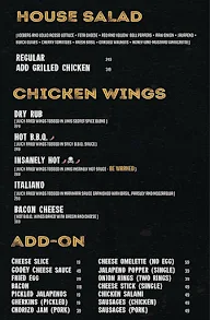 Jimis Burger menu 5