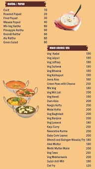 Hotel Ashoka Bar & Restaurant menu 7