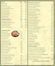 Noodle oodle menu 1