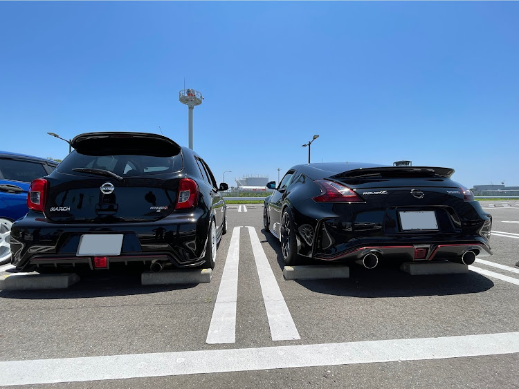 マーチのおはあり行ったよ・斜め45度後方の美学・NISMOコラボ・おはあり佐賀空港✈️に関するカスタム事例の投稿画像6枚目