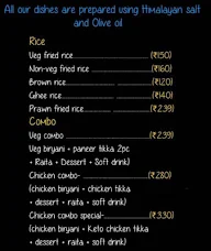 Last Hunger menu 6