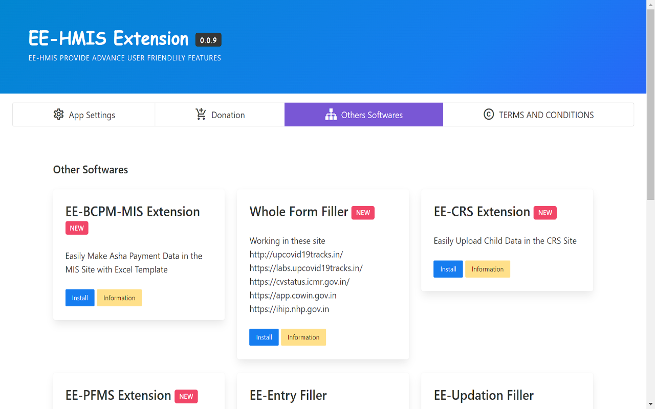 EE-HMIS Extension Preview image 3