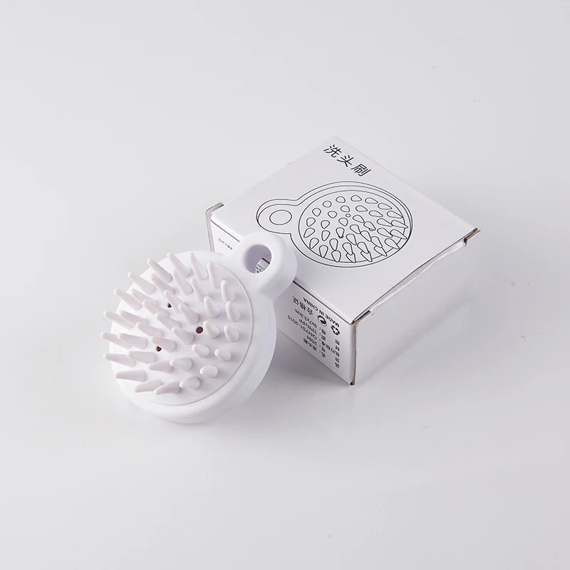 Creative Scalp Health Care Shampoo Brush Comb Silicone Gentle Cleansing & Massage Promotes Healthy Hair Growth & Relieve