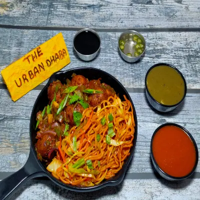 Veg Manchurian With Chowmein