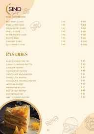 Sind Bakery menu 5