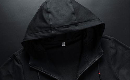 Title 1, Loose-fitting sportswear cardigan hooded sweate...