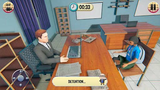 Screenshot Virtual High School Girl Game