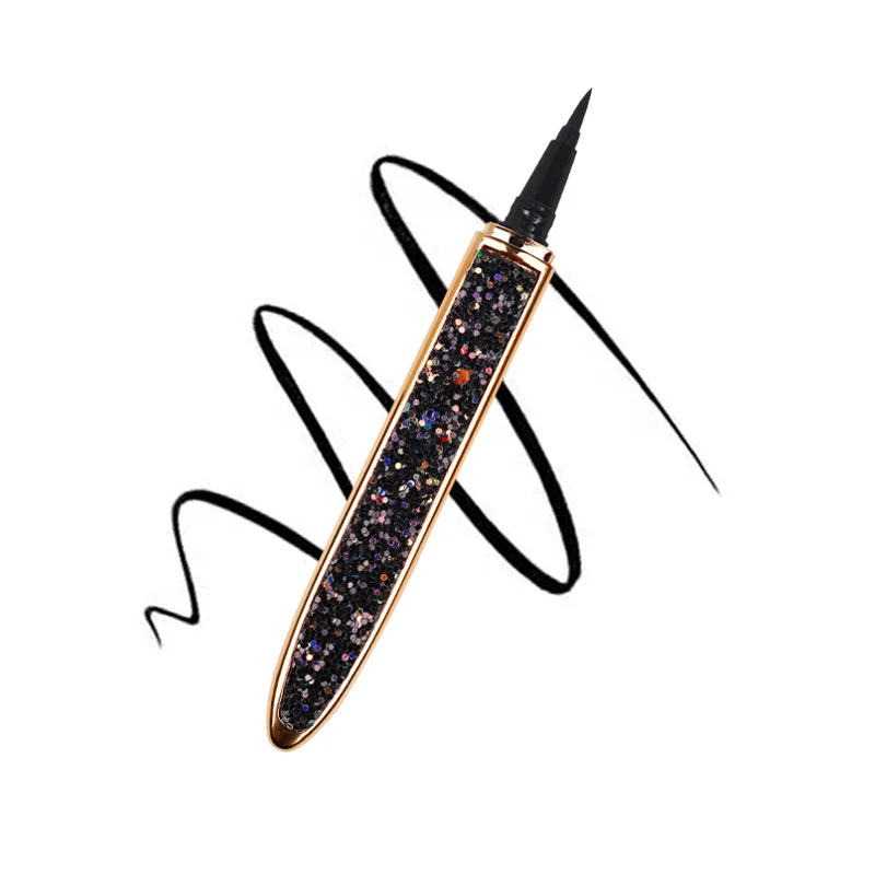 Magic Lashes Samolepljiva tečna olovka za oči, Bez lepka i magneta, Vodootporna, Alat za šminku trepavica, Laka olovka za oči
