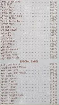 Classic Veg Restaurant menu 2