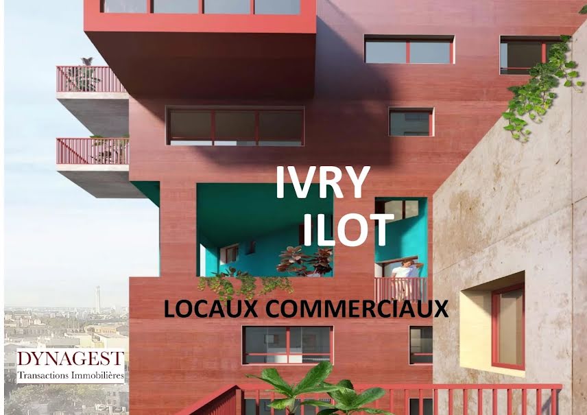 Location  locaux professionnels  130.06 m² à Ivry-sur-Seine (94200), 6 000 €
