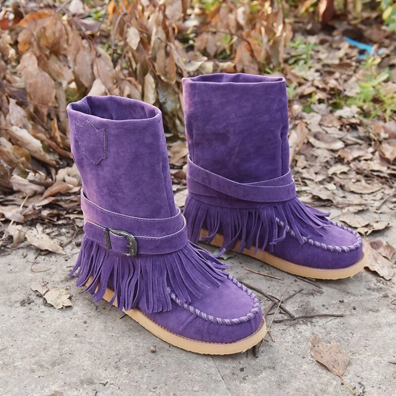 Title 8, Handgefertigte ethnische Baumwollschuhe für Kom...