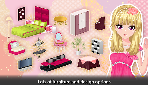 Screenshot Girl Doll House - Room Design