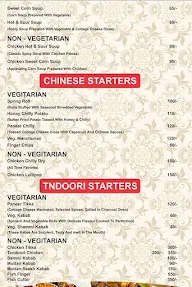 Shubham Foods menu 1