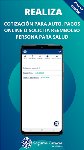 Screenshot Seguros Caracas: Asesores