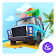 Funny Car Travel-APUS Launcher theme icon