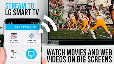 Video Tv Cast Lg Smart Tv Hd Video Streaming Google Play Dүkenindegi қoldanbalar - arena football 4 roblox code