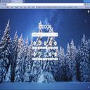 Snowy Trees Chrome extension download