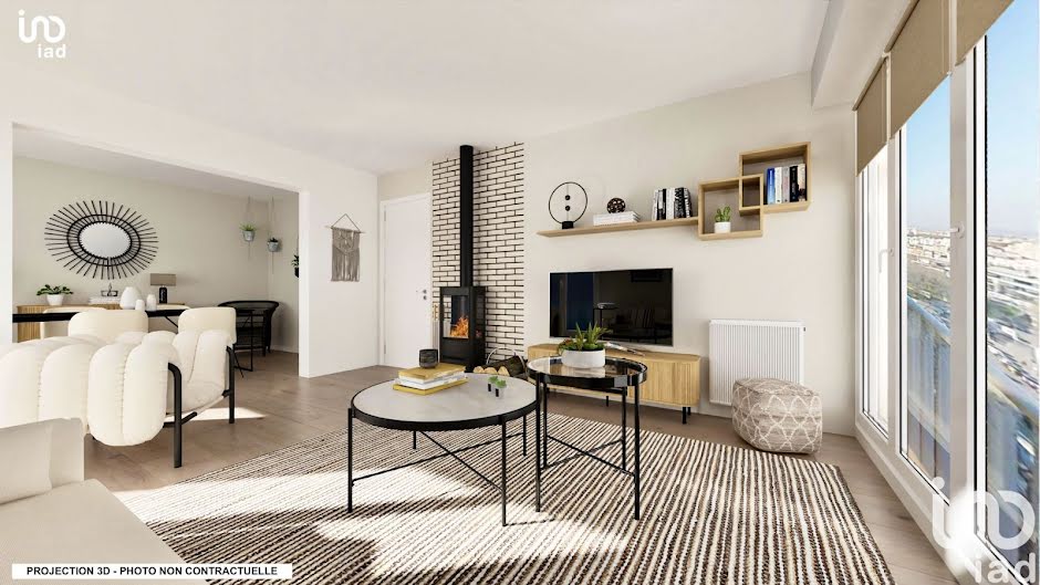 Vente appartement 4 pièces 79 m² à Paris 19ème (75019), 516 500 €