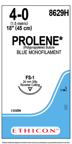 Prolene 4/0 FS-1 45cm 8629H