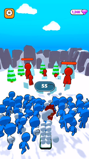 Screenshot Snowball Neighborhood Fight